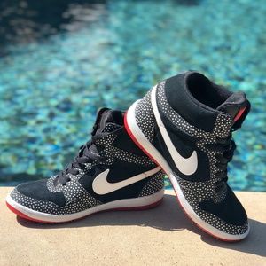 Nike Force Sky High Print Blk-White-Red